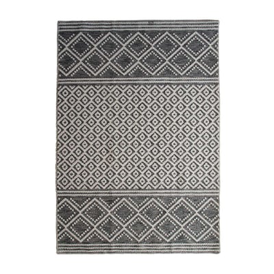 Tapis salon motif croisillons MEDIA CROISILLONS THE DECO FACTORY