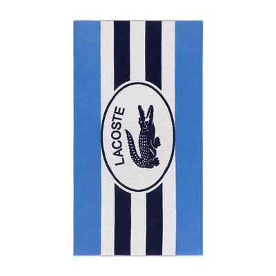 Serviette de plage en coton, L BADGE LACOSTE HOME