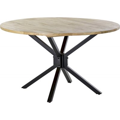 Table de salon bois et métal, design élégant RECOLLECTION