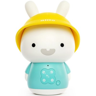 Veilleuse musicale Baby Bunny bleu ALILO