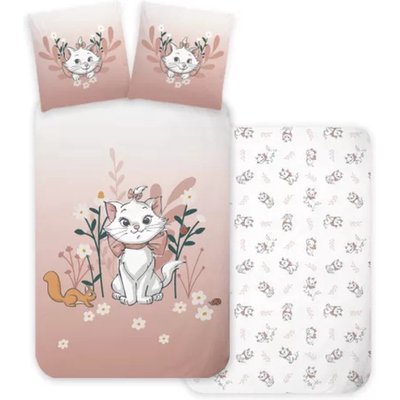 Parure de Lit Bébé Coton Marie Cat Disney DISNEY
