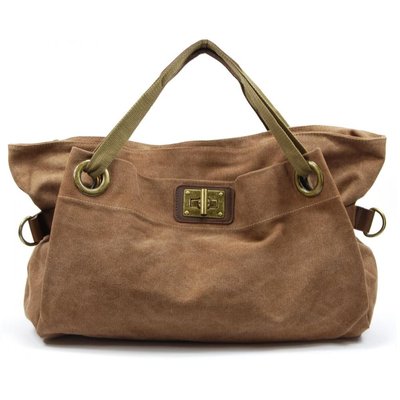 Sac à main en cuir et toile TOBAGO OH MY BAG