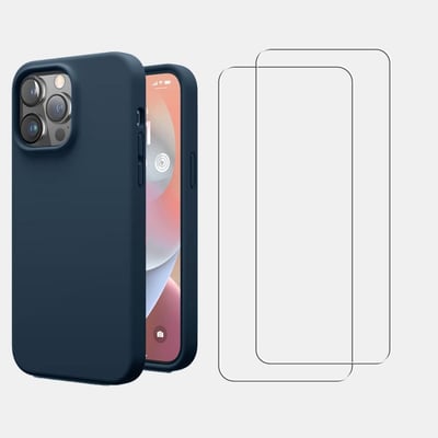 Coque iPhone 14 Pro Max antichoc + 2 vitres EVETANE