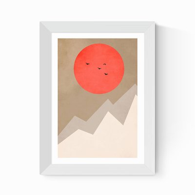 Mont Blanc by Kubistika EAST END PRINTS