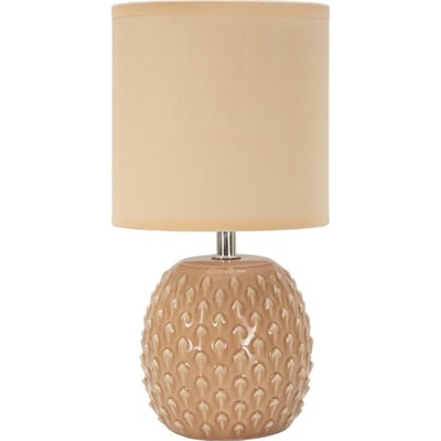 Lampe de chevet en céramique relief MODERN RECOLLECTION