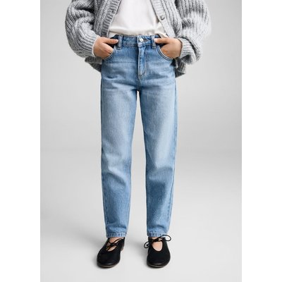 Jeans Mom-fit avec détails brillants MANGO KIDS