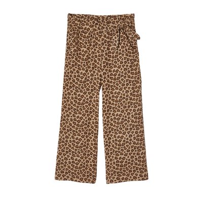 Pantalon large motifs fleurs VERTBAUDET