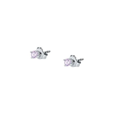 Boucles d'oreilles en argent 925 et oxyde de zirconium CLEOR