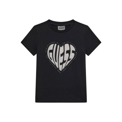 T-Shirt Strass Avec Logo GUESS KIDS