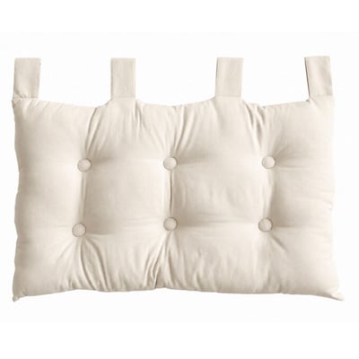 Tête de lit coussin en coton HOME MAISON