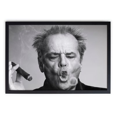 Tableau avec cadre Jack Nicholson REALLY NICE THINGS
