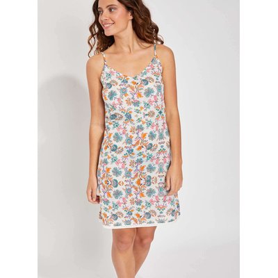 Robe coton bio fines bretelles IONA LA FIANCÉE