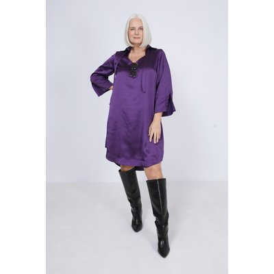 Robe en satin uni JEAN-MARC PHILIPPE