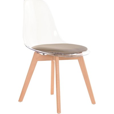 Chaise en polycarbonate et bois, Urban RECOLLECTION