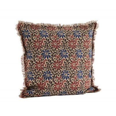 Housse de coussin coton fleuri MADAM STOLTZ