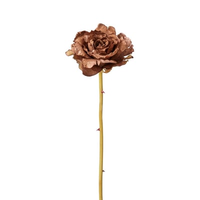 Tige de rose ouverte artificielle H55 SIA DECO