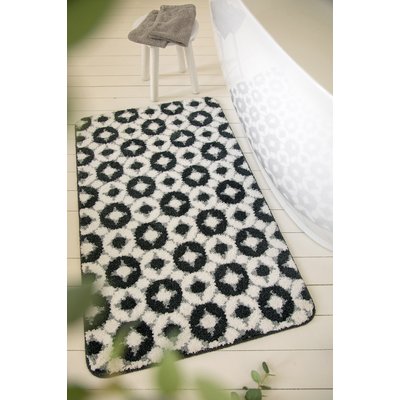 Tapis de bain doux tufté antidérapant , J&J WECON HOME