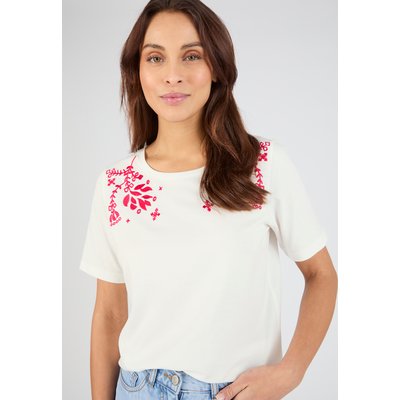 Damart Maglietta Termica Maniche Corte Donna – Thermolactyl Grado 3, Caldo Morbido, Scollo Tondo