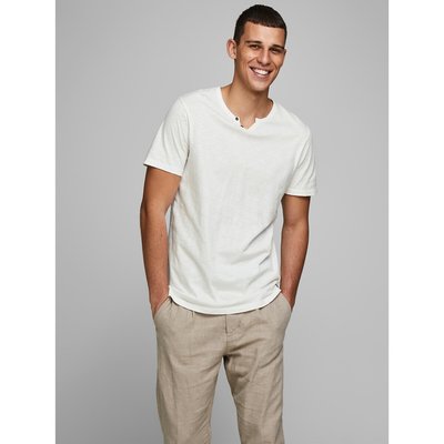 Футболка с тунисским воротником jjesplit JACK & JONES
