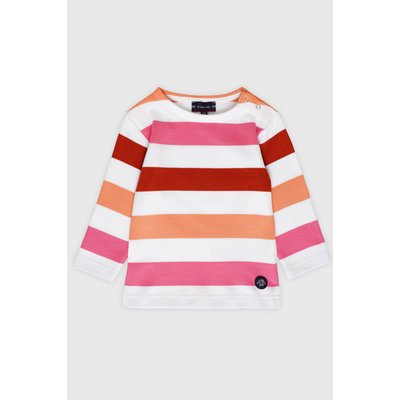 Marinière tricolore en coton épais BABY ARMOR-LUX