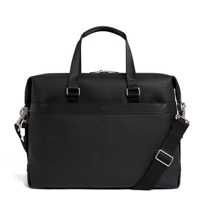 Porte documents 15" en toile enduite MAURICE LE TANNEUR