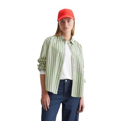 Blouse à rayures regualr en popeline Papertouch MARC O’POLO DENIM