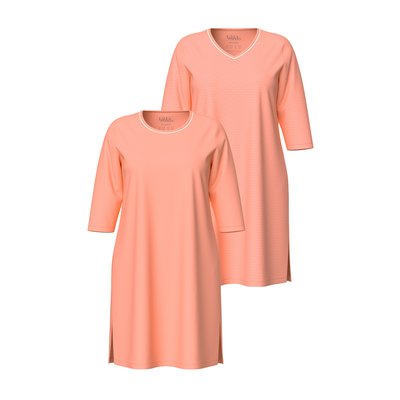 Lot de 2 T-shirts de nuit à manches 3/4 ULLA POPKEN