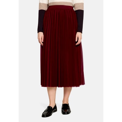 Jupe longueur midi à plis BETTY & CO