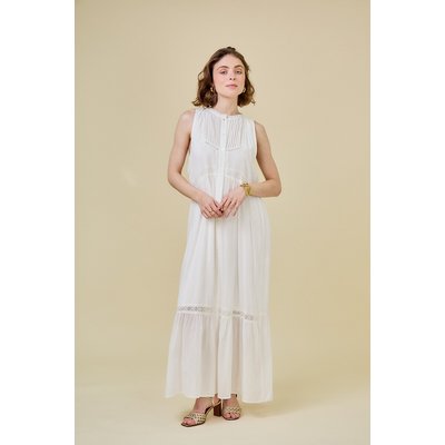 Robe sans manches avec détail broderie SEE U SOON