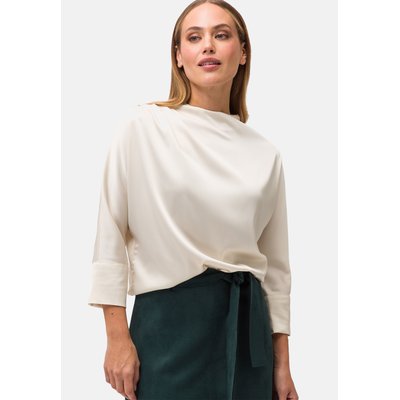 Blouse en satin avec manches 3/4 ZERO