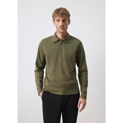 Pull polo regular fit à zip Thermolite® MANGO MAN