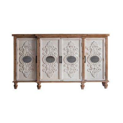 Buffet en bois patiné - BOHEME MATHI DESIGN