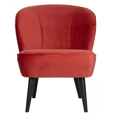 Fauteuil en velours confortable - SARA WOOOD
