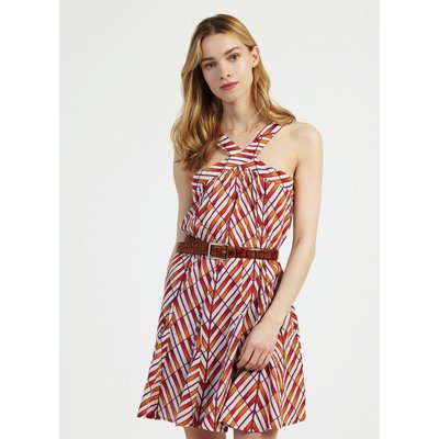 Robe mini imprimée et bustier ajusté OTANIA AN'GE