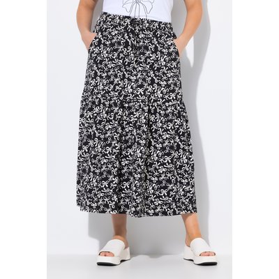 Jupe en jersey avec volants et poches ULLA POPKEN