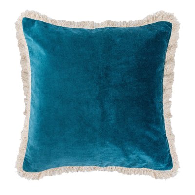 Coussin velours de coton ANDREA FEBRONIE