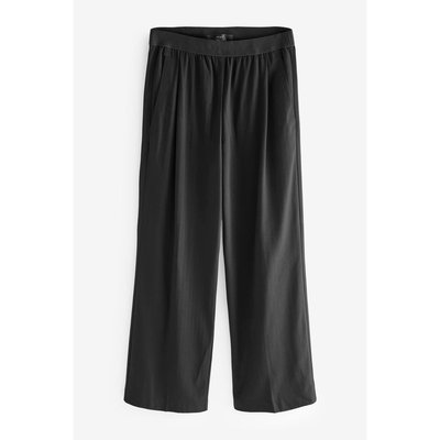 Pantalon large ajusté à taille élastique NEXT