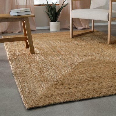 Tapis rectangulaire en jute, tressé main ,  COLLINS WECON HOME