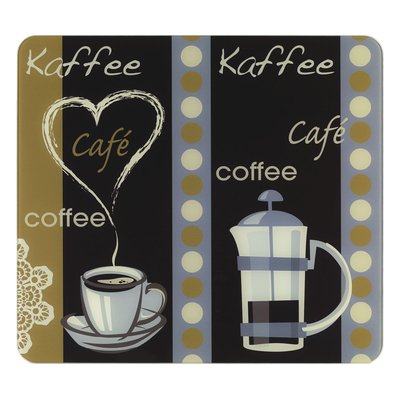 WENKO 2 Couvres-plaques Multi-usage Arome Du Café