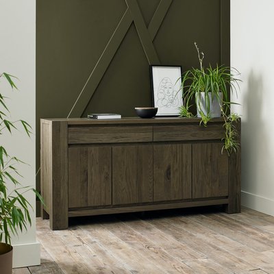 Buffet enfilade en chêne style campagne moderne ALLEN PIER IMPORT