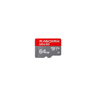 Carte Micro SD Ultra GO uSD 64Go 140MBs C10 UHS SANDISK