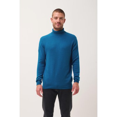 Pull Col Roulé 4 Fils Paon Sacha JUST CASHMERE