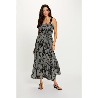 Robe longue bretelles fines MORGAN