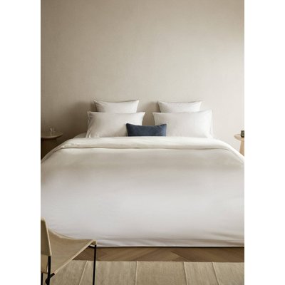Housse de couette percale de coton 200 fils lit 135/140 cm MANGO HOME