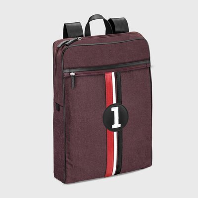 E2R Sac à  dos homme tissu déperlant noir cuir argile blanc bleu Harry OH MY BAG
