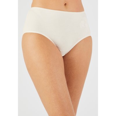 Culottes midi broderie fantaisie - Lot de 4 DAMART