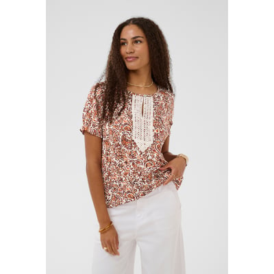 Blouse à manches courtes CREAM