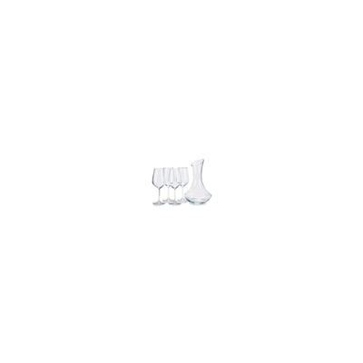 Set de 4 Verres à Vin + Carafe Décanteur Vin WADIGA