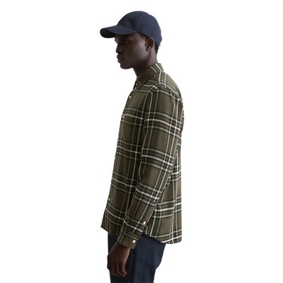 Chemise regular en coton bio à carreaux MARC O'POLO