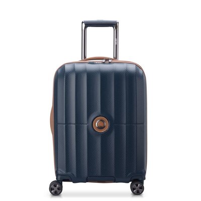 Valise cabine trolley slim 4 doubles roues   Taille : S,  ST TROPEZ DELSEY PARIS